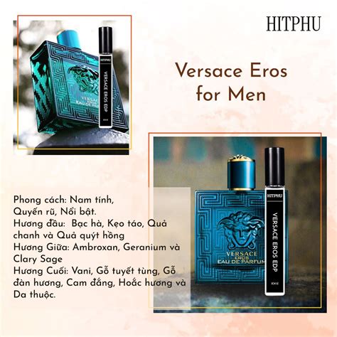 nuoc hoa versace 5ml gia bao nhieu|nước hoa versace eros.